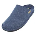 Produktbild: HAFLINGER Flair Soft Filzpantoffeln aus Wollfilz Hausschuh Blau (Jeans 72), Gr. 49