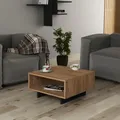 Produktbild: Skye Decor, Hola- Hola DTE, Eichenfarbig,,Anthrazit, Couchtische, 32x60x60 cm, 100% Melaminbeschichtete Partikelplatte