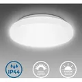 Produktbild: B.K.Licht BKL1295, LED, 900 lm, IP44, Weiß - Weiß
