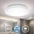 Produktbild: LED Deckenleuchte Bad Rund Deckenlampe 22cm Badezimmer Lampe IP44 Küche 	BKL1295