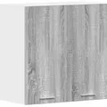 Produktbild: Hängeschrank Lyon Grau Sonoma 60x31x60 cm Holzwerkstoff Vidaxl