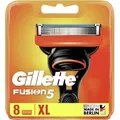 Produktbild: Gillette Klingen Fusion5 8er - Blau/Orange