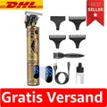 Produktbild: Yilfo Haarschneidemaschine - Schnurloser Barttrimmer mit LED-Anzeige 3 Aufsätzen