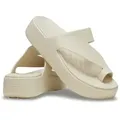 Produktbild: Crocs Getaway Platform Toe Loop Elfenbein US W9 (EU 39-40) Damen