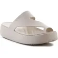 Produktbild: Sandalen Crocs Getaway Platform Toe Loop für Damen - Beige - 39-40