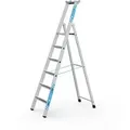 Produktbild: Stufen-Stehleiter Saferstep S L.2,71m Arbeits-H.3,85m G.11,1kg 7Stufen Zarges