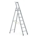 Produktbild: Zarges Stufenstehleiter Saferstep S eloxiert 7 Stufen Standleiter Aluleiter