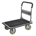 Produktbild: Transportwagen Plattformwagen Handwagen Transportkarre klappbar m. Luftbereifung