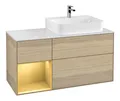 Produktbild: Villeroy & Boch Finion Waschbeckenunterschrank für Becken rechts Regal links...