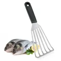 Produktbild: Metaltex Fish turner Plancha, Stainless Steel, Silver, 1.7 x 9.4 x 32.5 cm