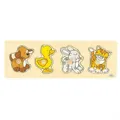 Produktbild: Goki 57866 - Steckpuzzle - Hund, Ente Tierkinder Kleinkind Holzpuzzle Puzzle