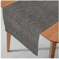 Produktbild: DecoHomeTextil Heimtextilmanufaktur Tischläufer Miami Tablerunner, wind- und wetterfest, UV-beständig, verrottungsfest grau 40 cm x 220 cm