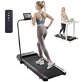 Produktbild: VEVOR Laufband Elektrisch Fitnessgerät Heimtrainer Griffstange 120kg 1-12km/h