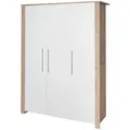 Produktbild: Roba Kleiderschrank, Weiß, Holzwerkstoff, 118x190x52 cm, Babymöbel, Babykleiderschrank