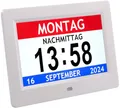 Produktbild: infactory Kalender: Digital-Uhr mit 7
