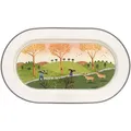 Produktbild: Villeroy & Boch Platte, Mehrfarbig, Keramik, Oval, 23.5x1.8x34 cm, Tischkultur & Servieren, Servierplatten