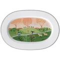 Produktbild: Villeroy und Boch Design Naif Platte oval 34cm, Premium Porzellan