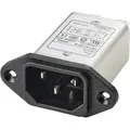 Produktbild: TC-10101412 Netzfilter mit Kaltgerätebuchse 250 v/ac 6 a 0.8 mH (l x b x h) 58 x 22. - Tru Components