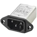 Produktbild: TRU COMPONENTS TC-10101412  Netzfilter mit Kaltgerätebuchse 250 V/AC 6 A 0.8 ...