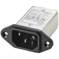 Produktbild: TRU COMPONENTS TC-10101412 Netzfilter mit Kaltgerätebuchse 250 V/AC 6 A 0.8 mH
