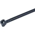 Produktbild: Hellermanntyton - 118-00128 T50MOS-PA66W-BK Kabelbinder 245 mm 4.60 mm Schwarz UV-stabilisiert 100 St.