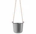 Produktbild: Eva Solo Blumentopf Hängend Selbstbewässernd Grau