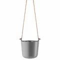 Produktbild: Eva Solo Kräutertopf Hängend Selbstbew. Steinzeug/Nylon Nordisch Grau Ø 15 cm