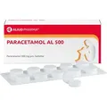 Produktbild: Paracetamol AL 500 bei akuten Schmerzen und Fieber