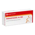 Produktbild: Paracetamol AL 500 bei akuten Schmerzen und Fieber