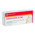 Produktbild: PARACETAMOL AL 500 Tabletten 20 St PZN 06718342