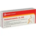 Produktbild: PARACETAMOL AL 500 Tabletten 20 St PZN 6718342