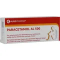 Produktbild: PARACETAMOL AL 500 Tabletten 20 St. PZN 06718342