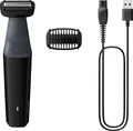 Produktbild: Philips BODYGROOM Series 3000 BG3017/01 Wasserfester Trimmer für Körper und Intimbereich, Nass & Trocken, Akku, Schwarz, Grau