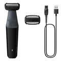 Produktbild: Philips Bodygroom Series 3000, wasserfester Trimmer für Intimbereich und Körper, gründliche und angenehme Rasur, Ganzkörperpflege, 50 Min. Laufzeit, Modell BG3017/01