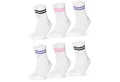 Produktbild: OCCULTO Tennissocken Damen Retro Tennis Socken 6er Pack (Modell: Serena) (6-Paar)