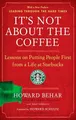 Produktbild: It's Not About the Coffee: Lessons ..., Goldstein, Jane