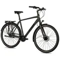 Produktbild: Airtracks Cityrad Herren XXL City Fahrrad 28 Zoll CI.2880, 7 Gang Shimano NEXUS Schaltwerk, Nabenschaltung, (SHIMANO NEXUS), Schwarz Matt - Rahmenhöhen 56 cm & 60 cm » Modeljahr 2025 56 cm