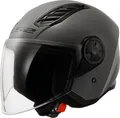 Produktbild: LS2 Motorradhelm OF616 Airflow II Solid Jethelm, vorbereitet für Kommunikationssystem