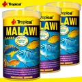 Produktbild: Tropical 3 x 1000 ml Malawi Flakes | Für Malawisee-Cichliden der Mbuna-Gruppe