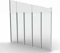 Produktbild: Palram - Canopia Seitenwand für Terrassendach mit 4 m Tiefe Weiß 330x305 cm