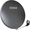 Produktbild: Schwaiger SPI2080 Aluminium - Anthrazit Satelittenschüssel 78 cm #18271100