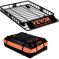 Produktbild: VEVOR Universal Dachgepäckträger Dachkorb 90kg 1305x915x127 mm Gepäckkorb