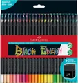 Produktbild: FABER-CASTELL Dreikant-Buntstifte Black Edition 50er Etui