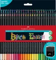 Produktbild: 1-24x FABER-CASTELL Dreikant-Buntstifte Black Edition, 50er Etui BIS 32% RABATT