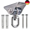 Produktbild: Besthouse 360° Drehen Leise Deckenhaken Schaukel, Stummschalten, 4 Schraube für