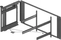 Produktbild: PEKA Eckauszug Magic Corner Comfort KB 1000 mm links Anthrazit