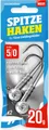 Produktbild: Lieblingsköder Spitze Haken 5/0 - 2 Jighaken, Gewicht:Gr. 5/0 20g