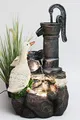 Produktbild: Springbrunnen Gänse BK821 mit Beleuchtung Gartenbrunnen Wasserspiel Gartendekoration Terrassenbrunnen