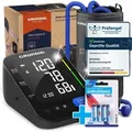 Produktbild: GRUNDIG Blutdruckmessgerät Oberarm - hochpräzise - einfachste Bedienung - perfekt ablesbar - Herzrhythmusstörungen Erkennung - Risikobewertung -...