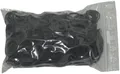Produktbild: 100 g Gummiringe schwarz 15 mm Ø 1,5 x 1,5 mm breit Haushaltsgummis Gummis